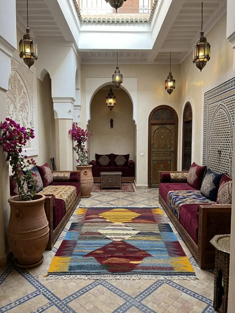 Wool rug