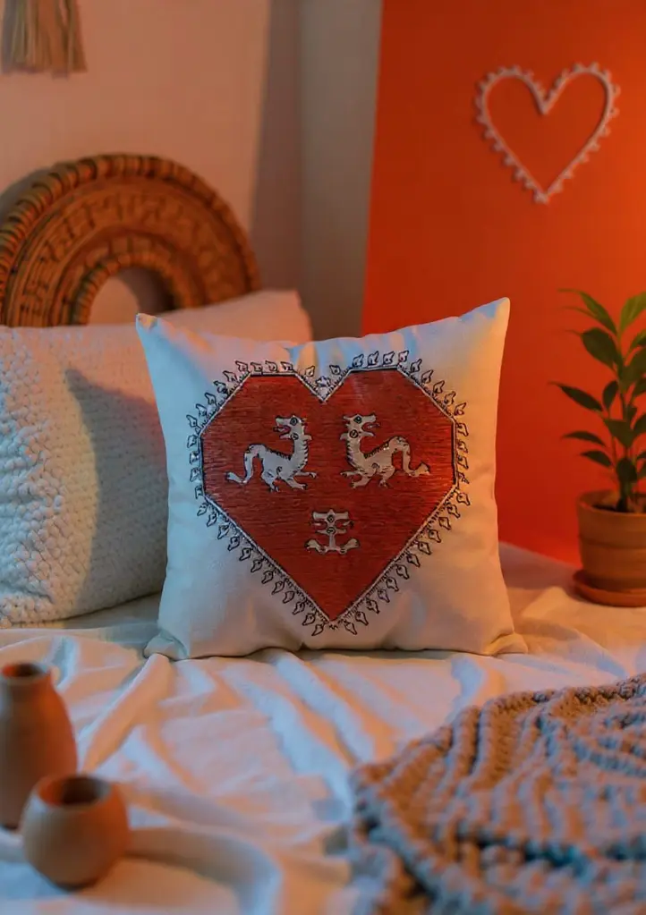 The Secret Atelier Cushion – Rare Fine Silk Weave on Premium "Kiria" Canvas