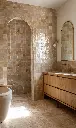 The Fassi Natural Clay Zellige – Authentic Hand-Chiseled Terracotta Tiles in Warm Taupe, Beige & Sand (10x10 cm)
